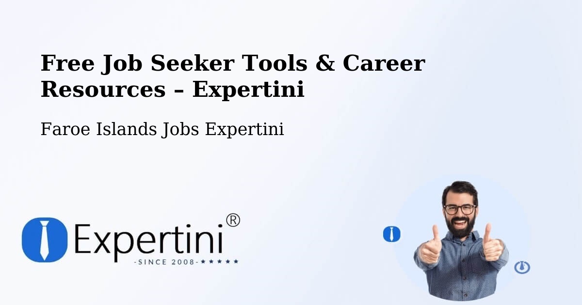 Free Job Seeker Tools & Career Resources – Kvívík - Kvívík, Faroe Islands Jobs Expertini