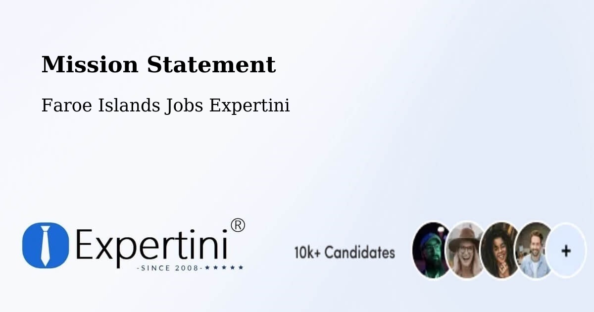 Corporate Mission – Kvívík - Faroe Islands Jobs Expertini