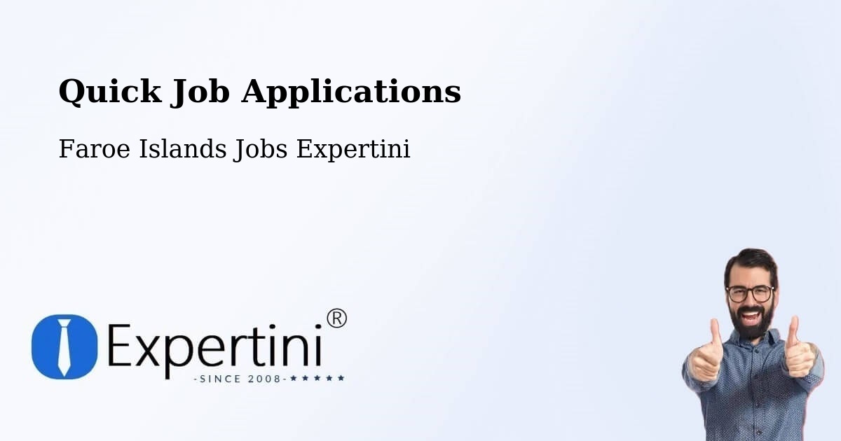 Quick Apply Feature – Kvívík - Faroe Islands Jobs Expertini