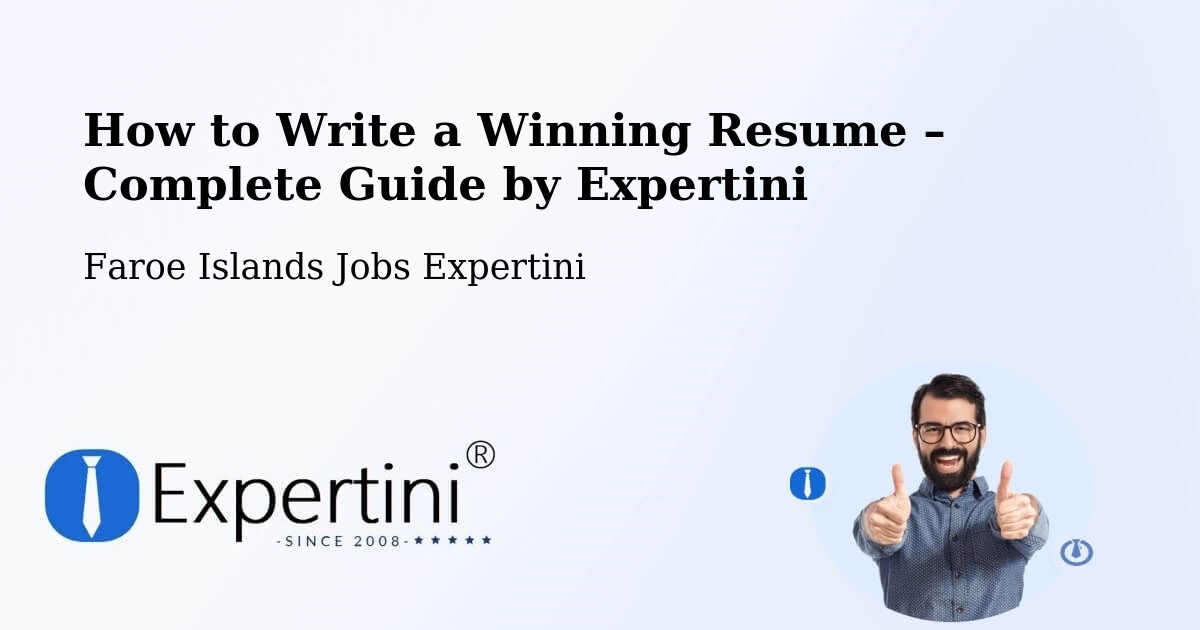 Resume Writing Guide for Job Seekers – Kvívík - Kvívík, Faroe Islands Jobs Expertini